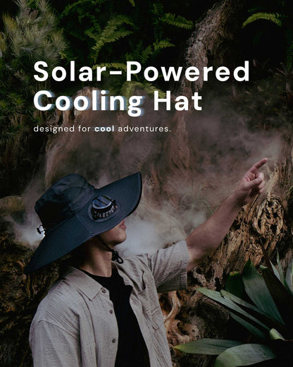 FannyCap Solar Fan Hat