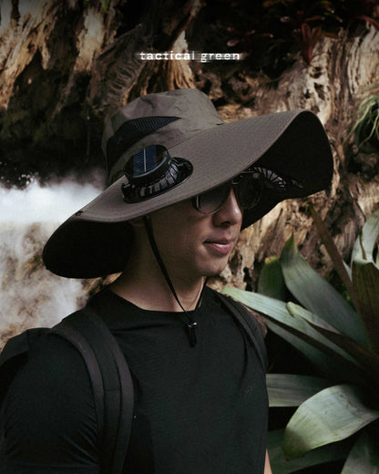 FannyCap Solar Fan Hat